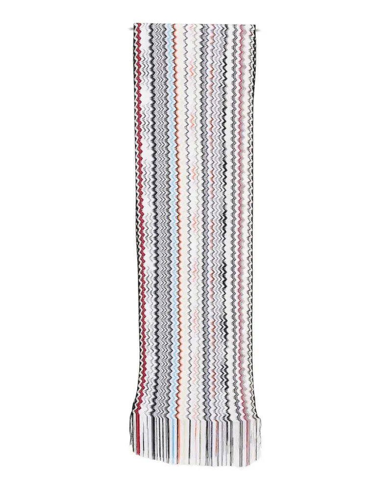 Missoni Vida fringed scarf - Nude Nude