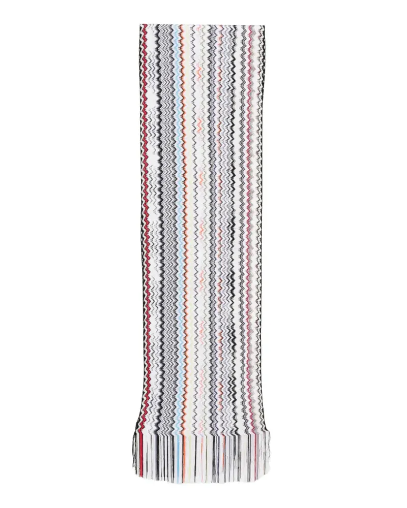 Missoni Vida fringed scarf - Nude Nude