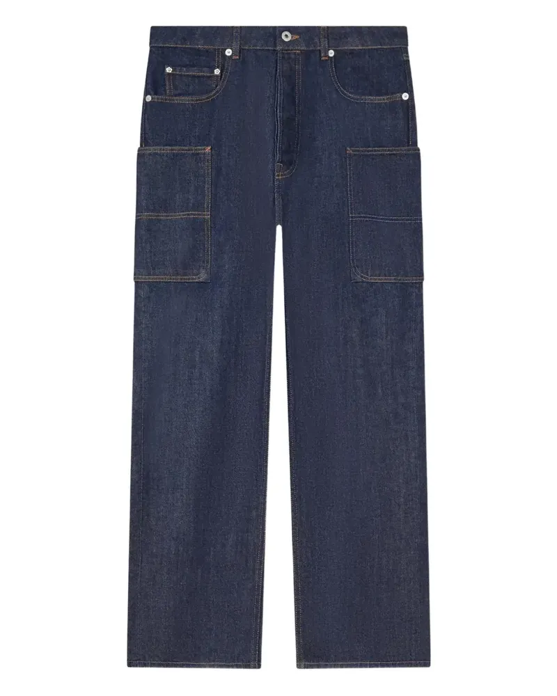 Kenzo Jeans mit Cargotaschen - Blau Blau