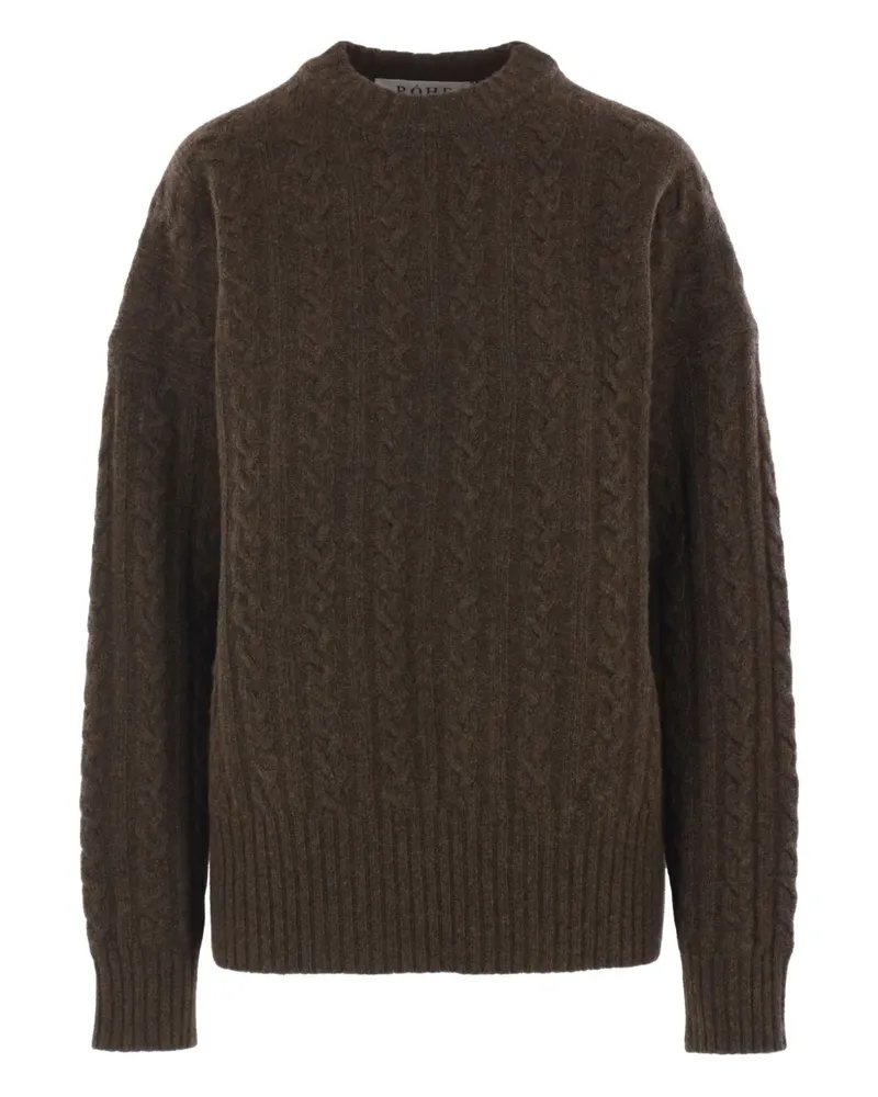 Róhe cable-knit wool sweater - Grün Grün