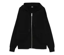Hoodie mit Logo-Print - Schwarz