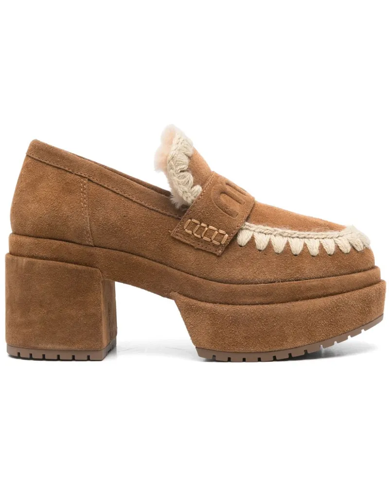 Mou Loafer mit Plateau 65mm - Braun Braun