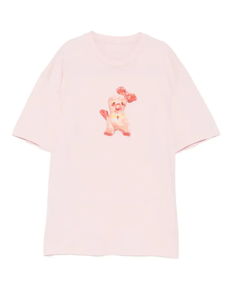 JNBY Ceramic Dog Tee - Rosa Rosa
