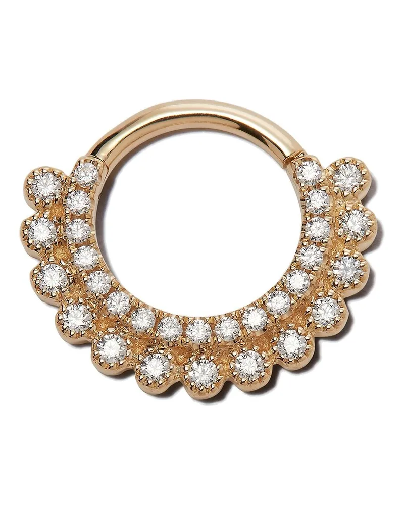 Maria Tash 18kt Apsara Clicker Gelbgoldohrring Gold