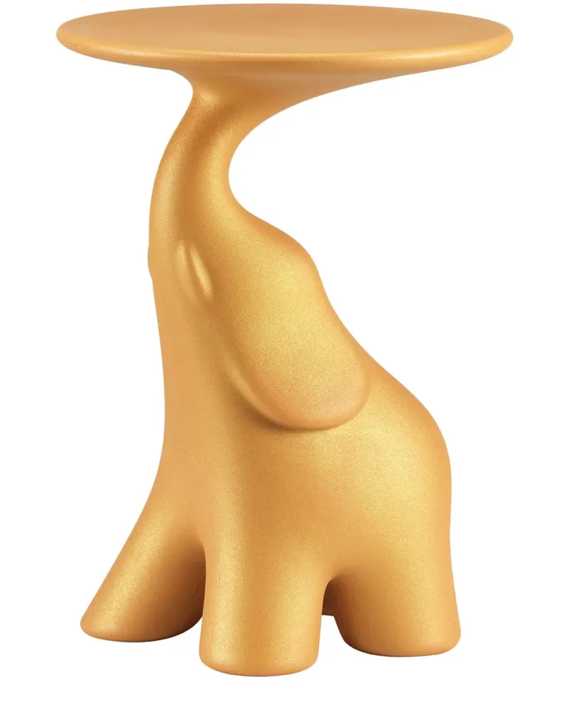 Qeeboo Pako Couchtisch (59,5 cm x 41,5 cm) - Gold Gold