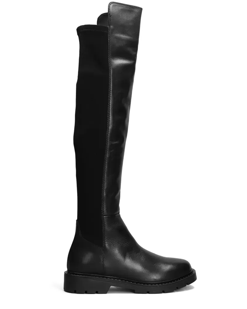 Carmens Brit Stretch Stiefel 40mm - Schwarz Schwarz