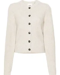 Isabel Marant Gerippter Laurine Cardigan Nude