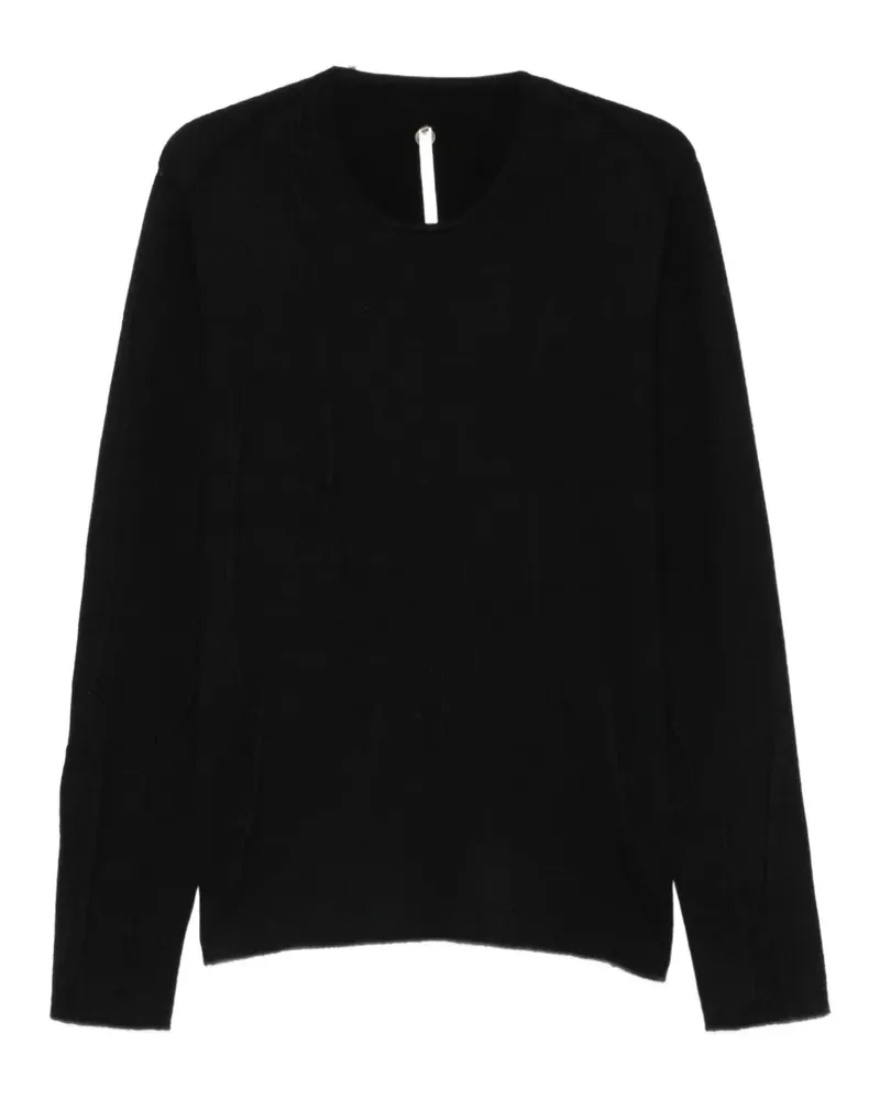 Label Under Construction fine-knit sweater - Schwarz Schwarz