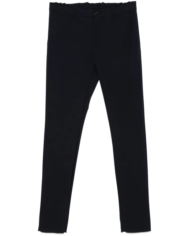 Incotex Hose mit Bügelfalten - Blau Blau