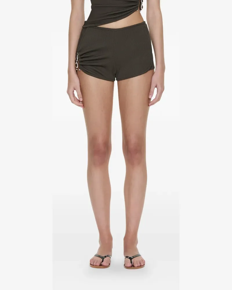 Christopher Esber Droplet Crystal shorts - Grün Grün