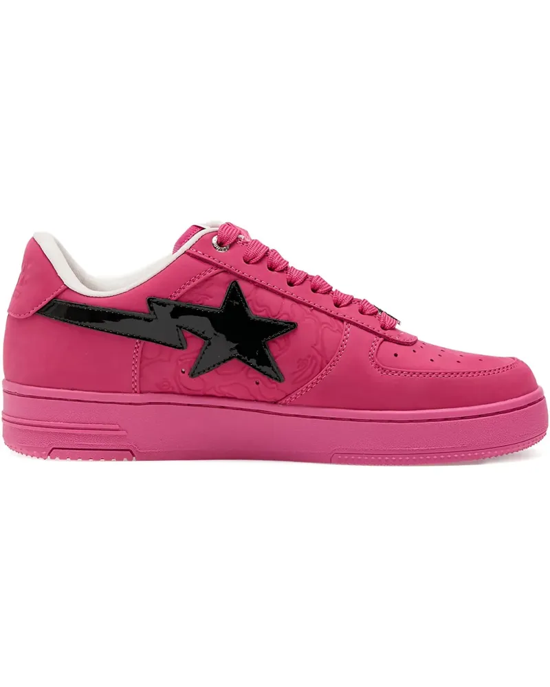 BAPE Bape Sta 4 M2 suede sneakers - Rosa Rosa