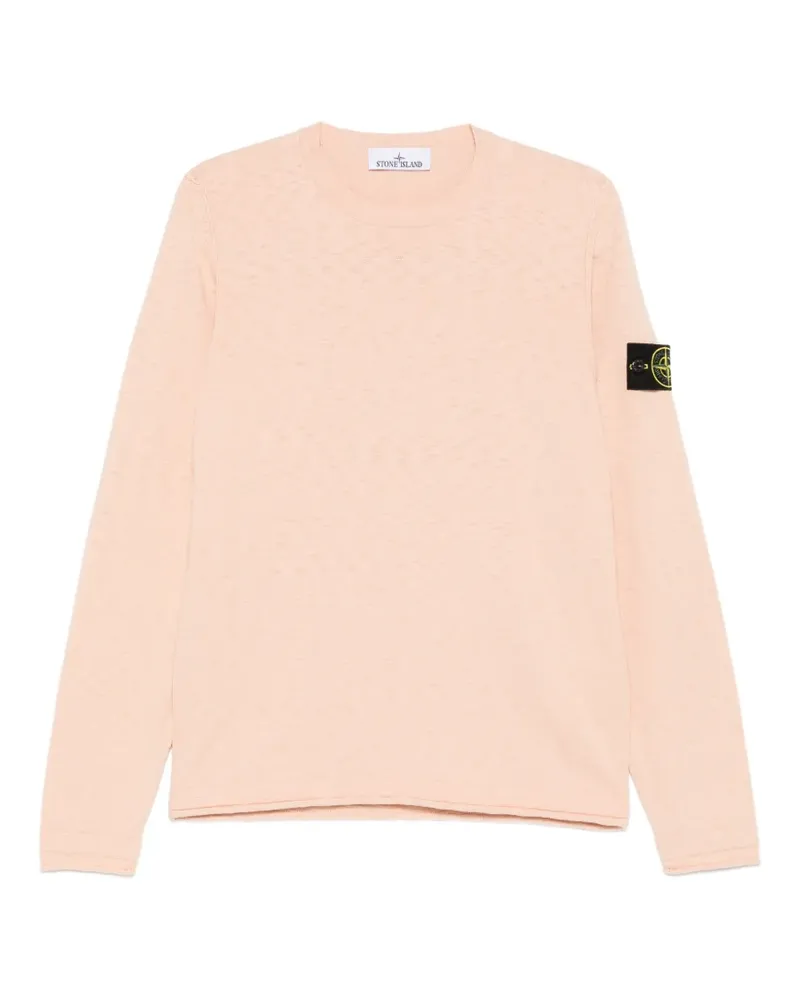 Stone Island Langärmeliger Pullover - Rosa Rosa