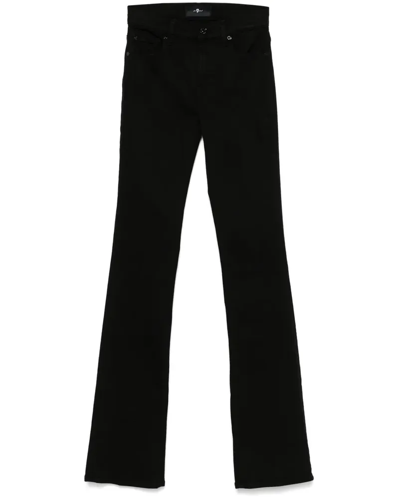 7 for all mankind B(air) Bootcut-Hose - Schwarz Schwarz