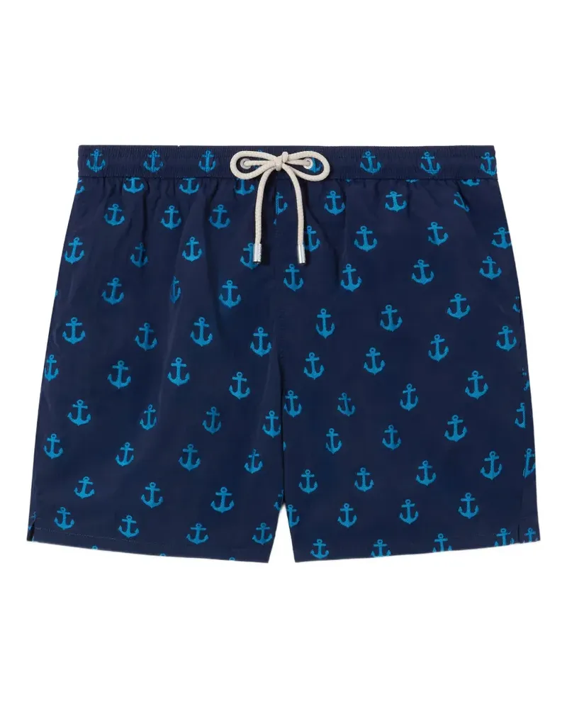 MC2 Saint Barth Patmos Badeshorts mit Kordelzug - Blau Blau