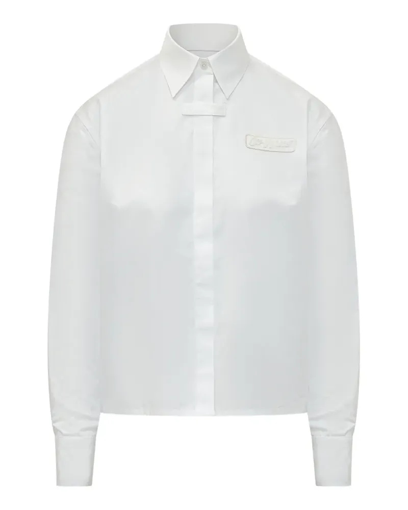 OFF-WHITE long-sleeve regular shirt - Weiß Weiß