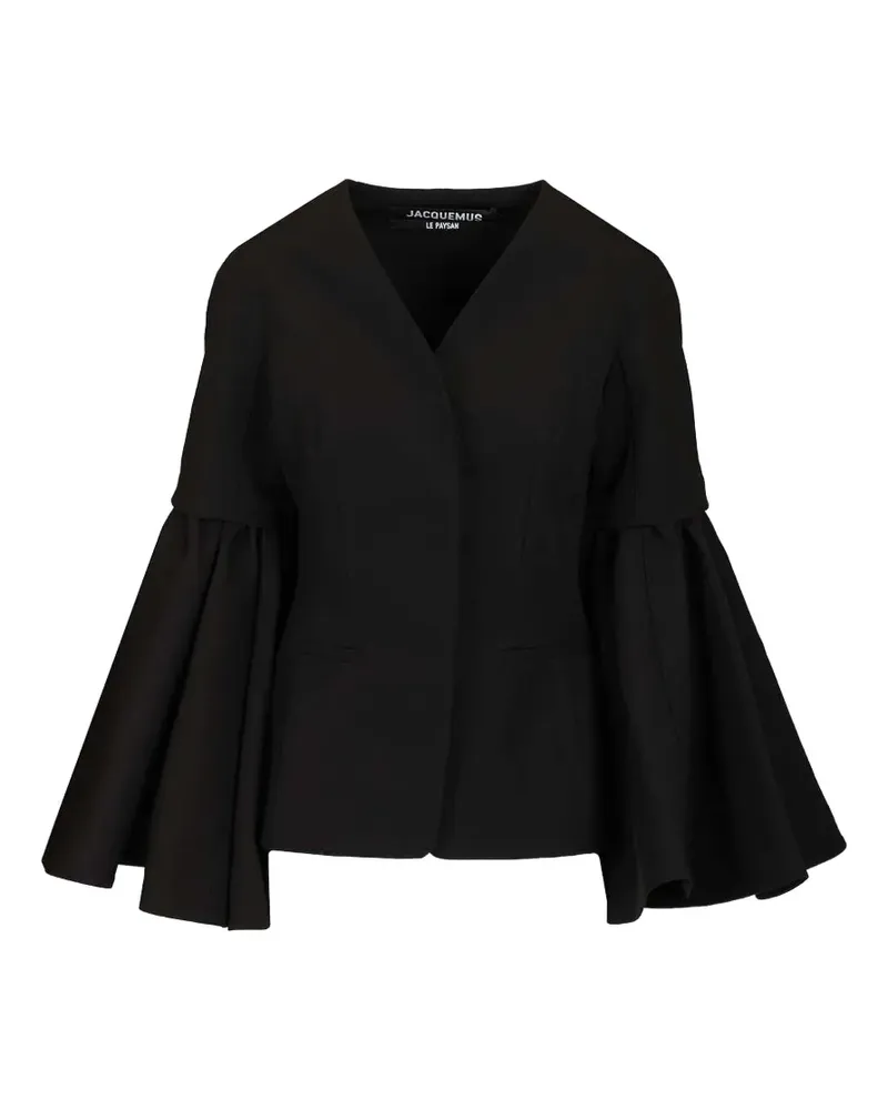 Jacquemus Paysan bell-sleeve jacket - Schwarz Schwarz