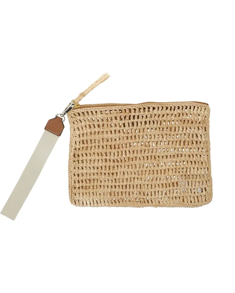 Helen Kaminski Dayani clutch bag - Nude Nude
