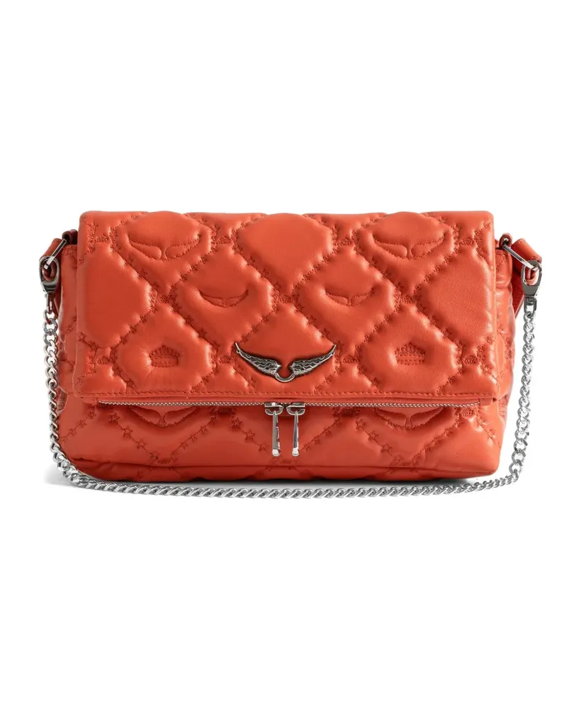 Zadig & Voltaire Gesteppte Schultertasche - Orange Orange