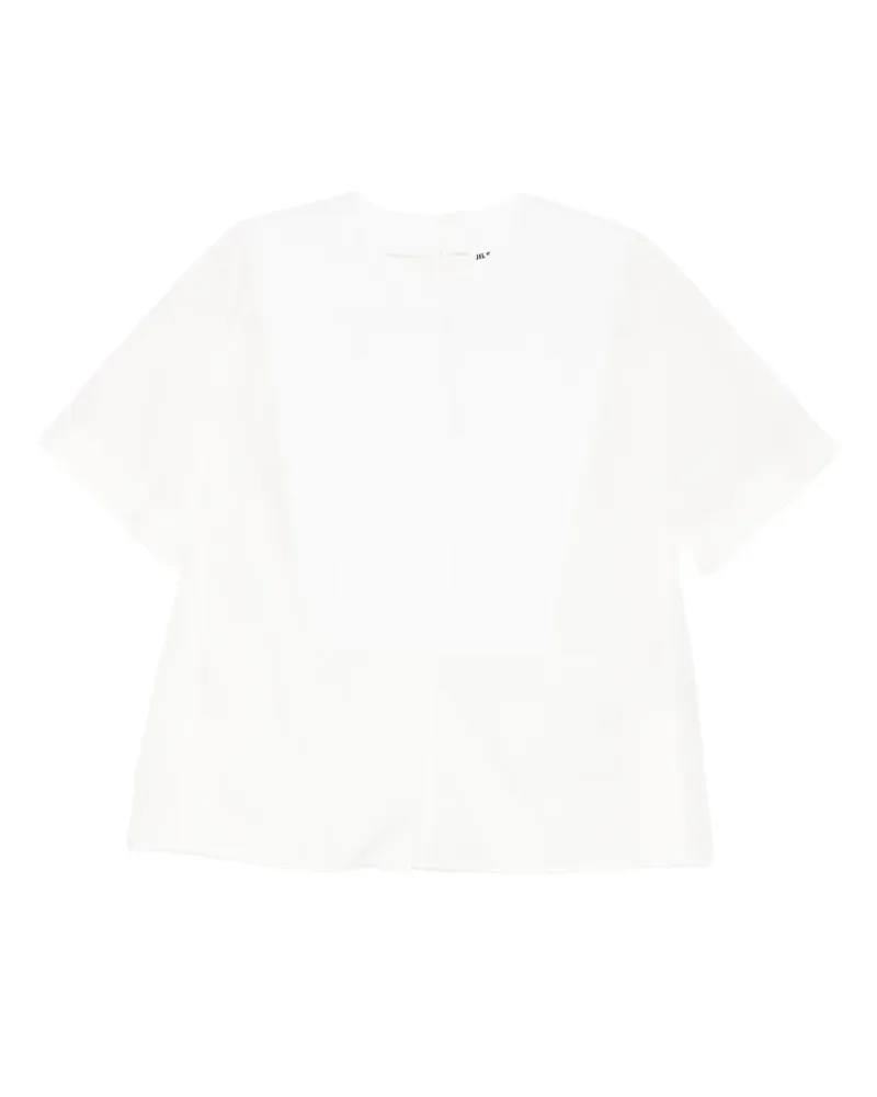 Jil Sander cotton blouse - Weiß Weiß