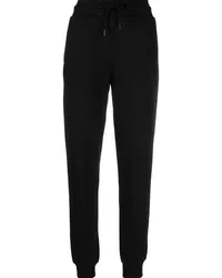 Patrizia Pepe Jogginghose mit Logo-Patch Schwarz