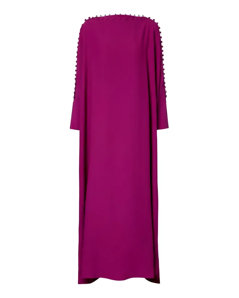 Taller Marmo Mila button-embellished maxi dress - Rosa Rosa