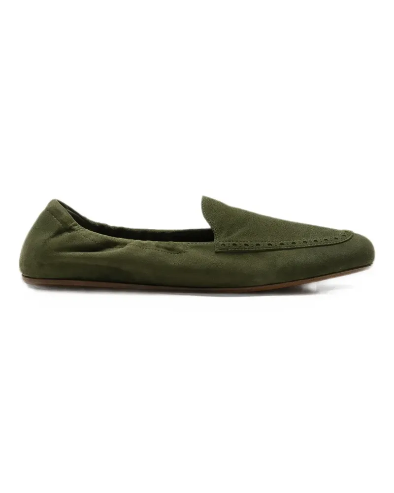 Church's Rika perforated suede loafers - Grün Grün