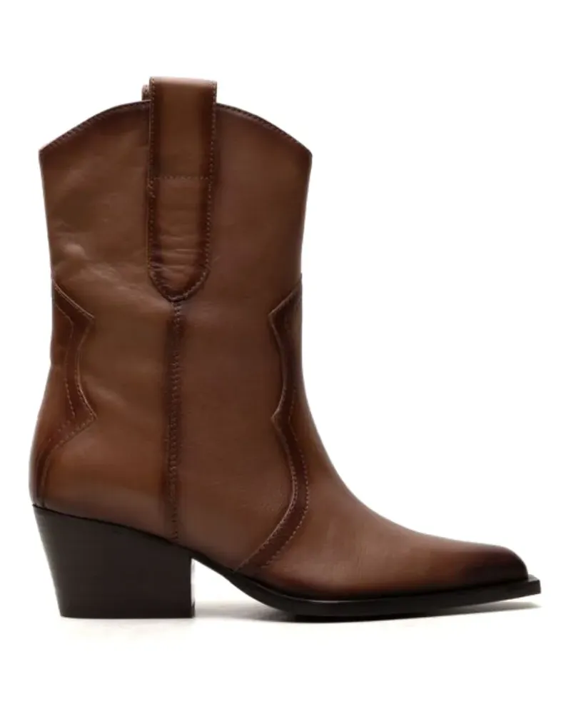 Free People Cat Nap Cowboystiefel - Braun Braun