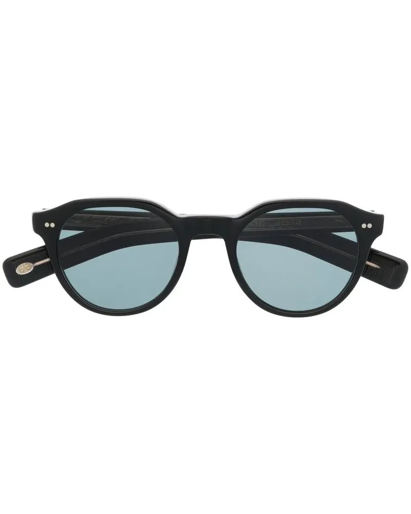 EYEVAN 7285 Runde Lubine Sonnenbrille - Schwarz Schwarz