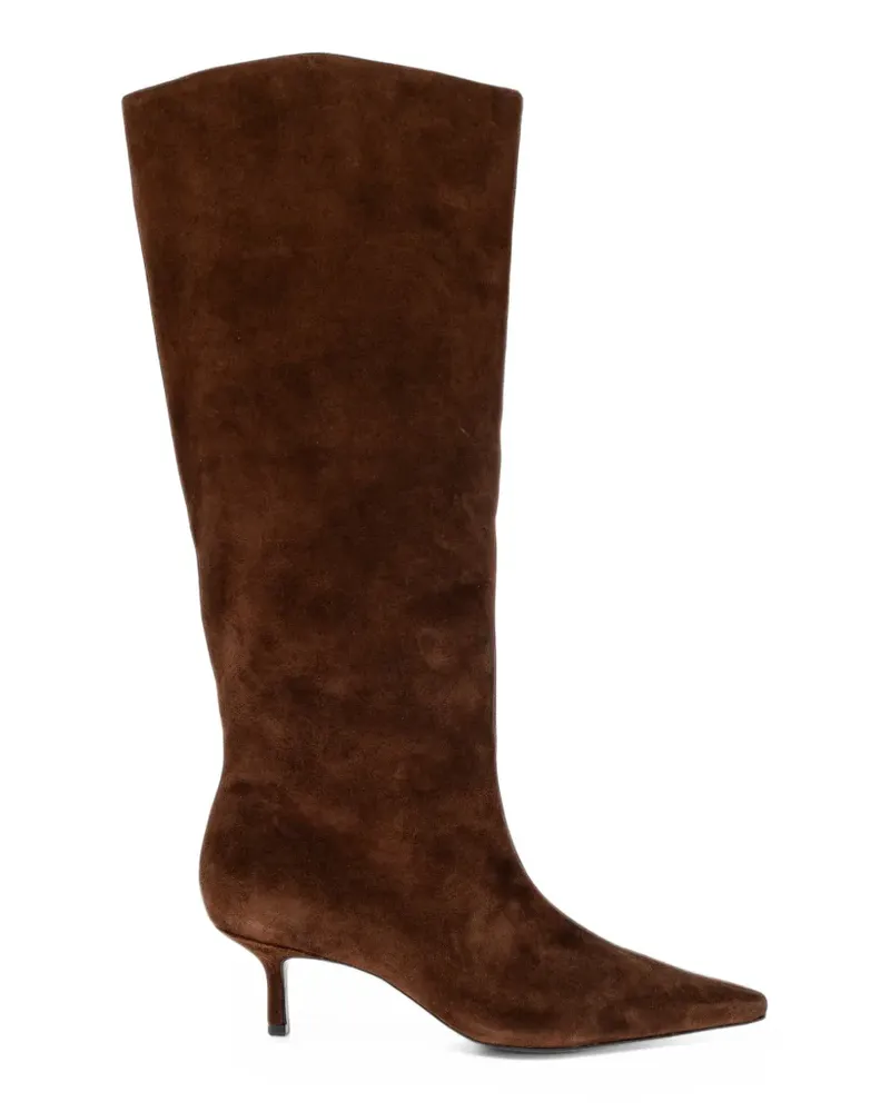 BLACK SUEDE STUDIO Kniehohe Sutton Stiefel - Braun Braun