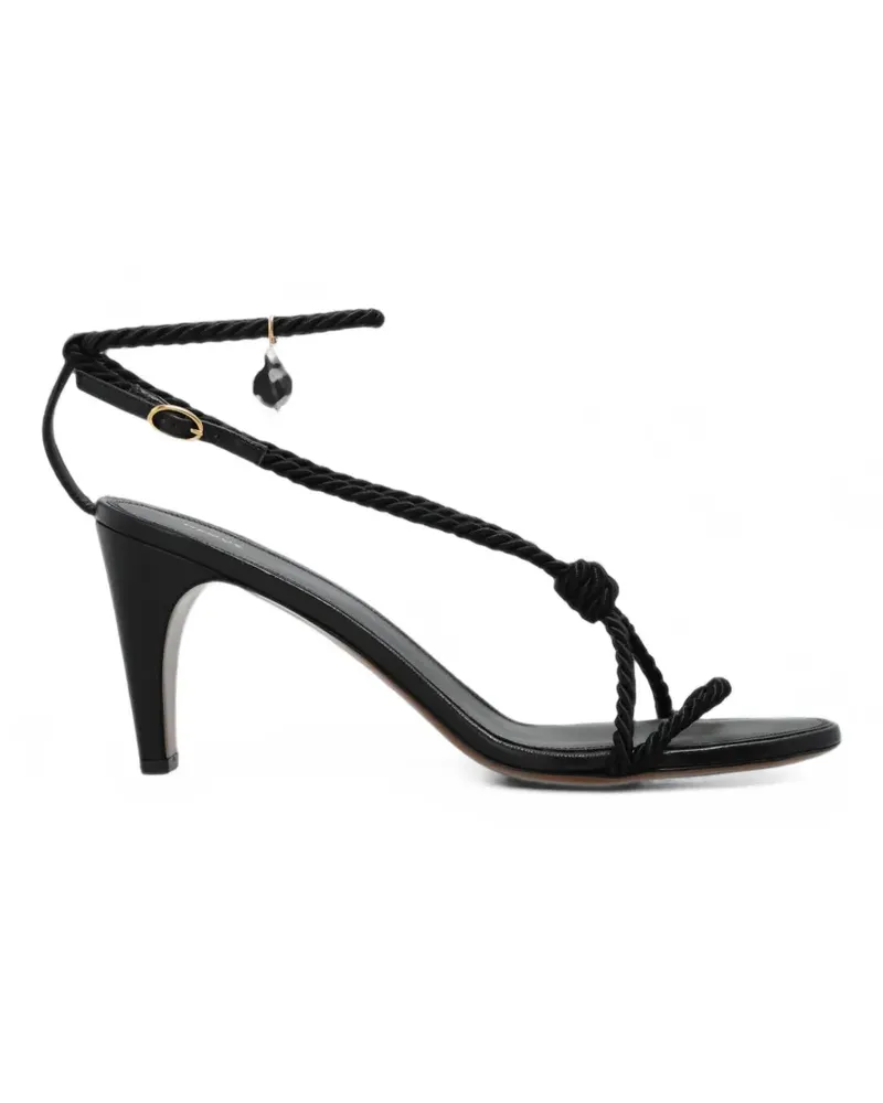 NEOUS Garnet pearl-detail sandals - Schwarz Schwarz