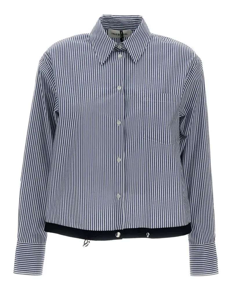 True Royal striped shirt - Blau Blau
