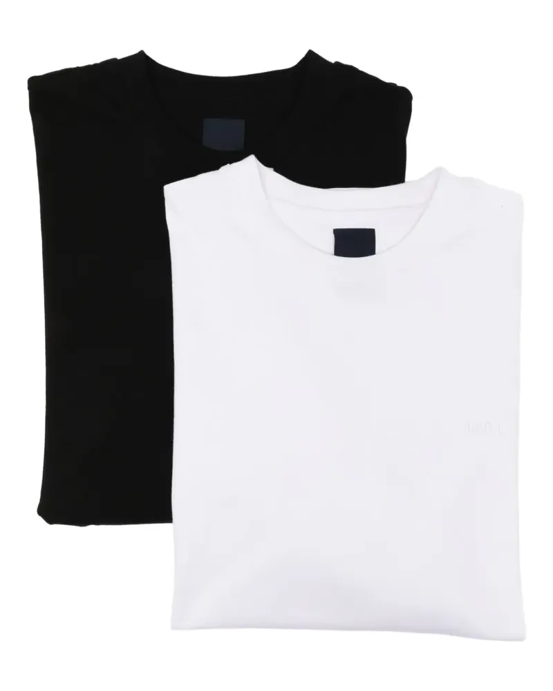 JUUN.J T-Shirt mit Logo-Stickerei - Weiß Weiß