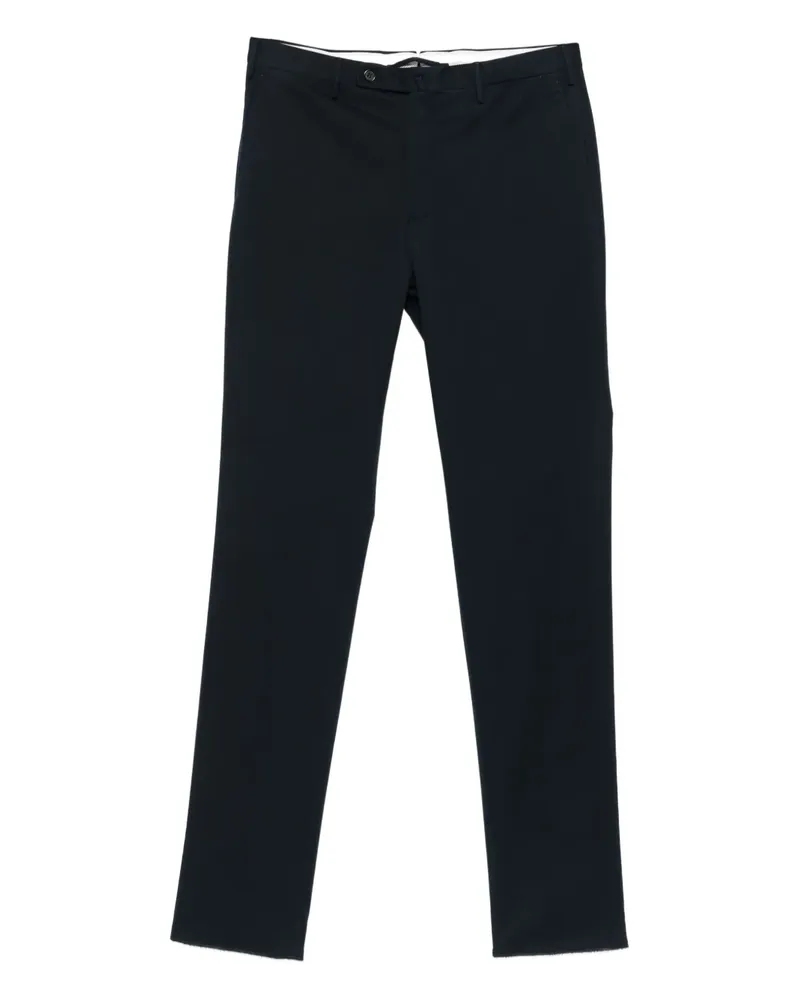 Incotex Tapered-Hose aus Kaschmir - Blau Blau