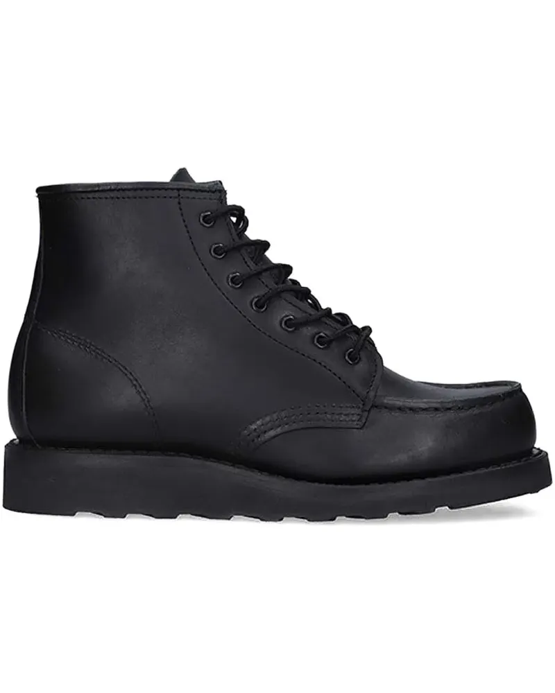 Red Wing Shoes Stiefeletten mit Schnürung - Schwarz Schwarz