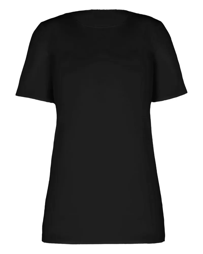 Wolford Klassisches T-Shirt - Schwarz Schwarz
