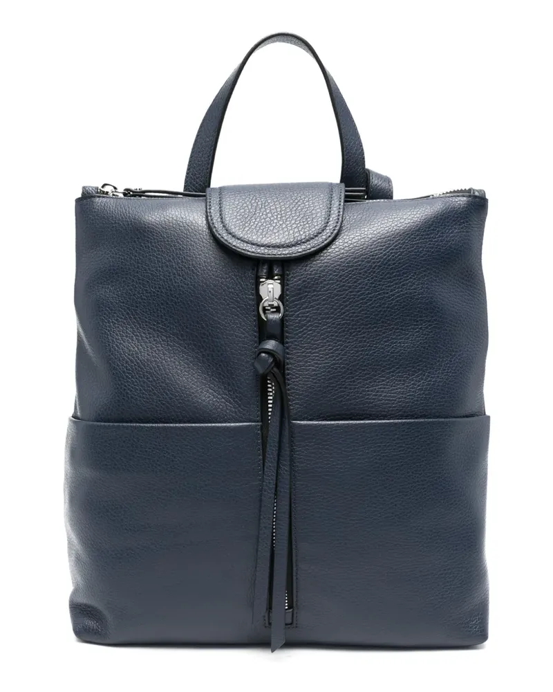 Gianni Chiarini Rucksack aus Leder - Blau Blau