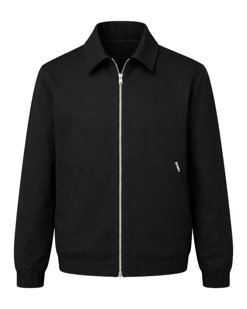 Michael Kors Kurze Jacke mit Reißverschluss - Schwarz Schwarz