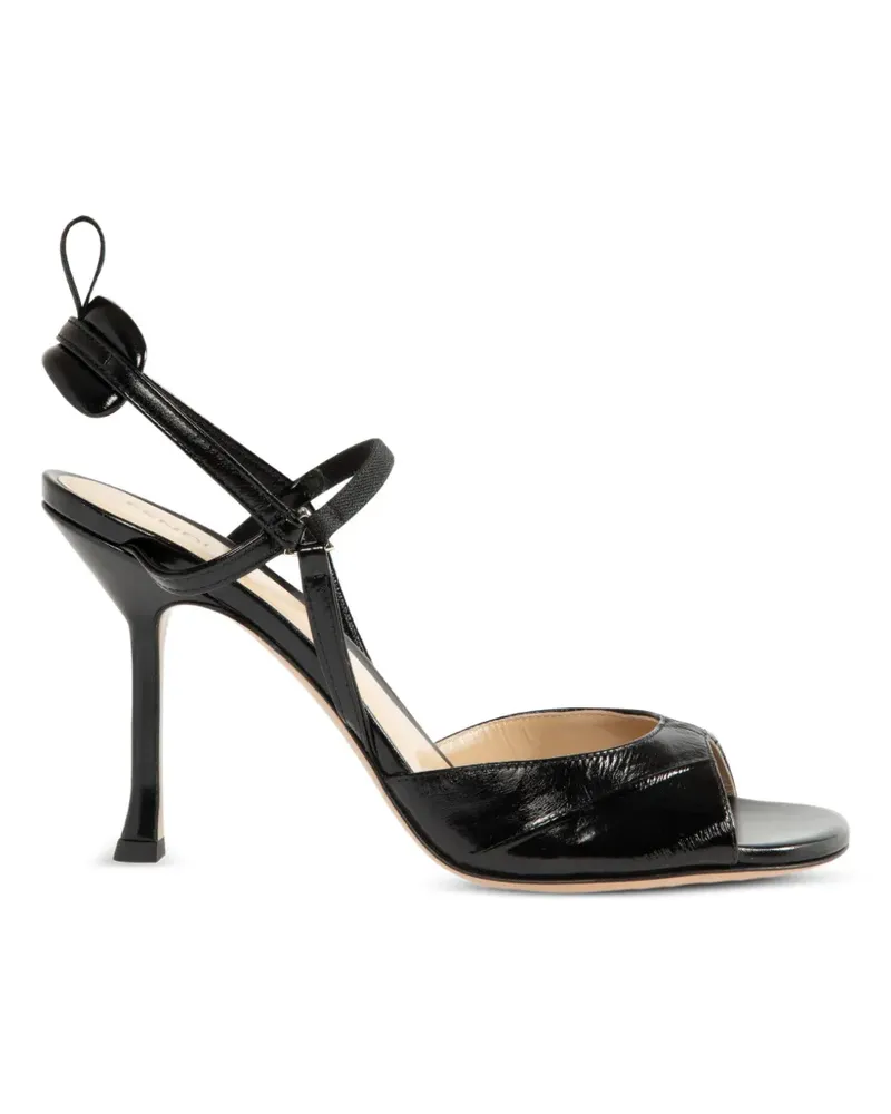 Fendi Very Colibri Slingback-Sandalen - Schwarz Schwarz