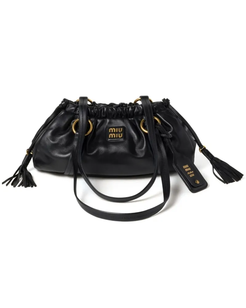 Miu Miu Joie Schultertasche - Schwarz Schwarz