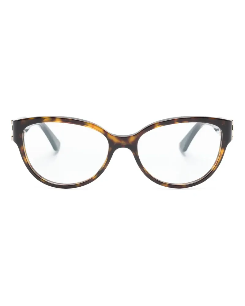 Cartier Brille mit Cat-Eye-Gestell - Braun Braun
