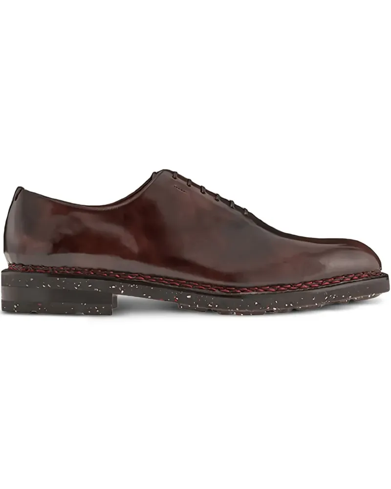 Ferragamo Oxford-Schuhe aus Leder - Braun Braun