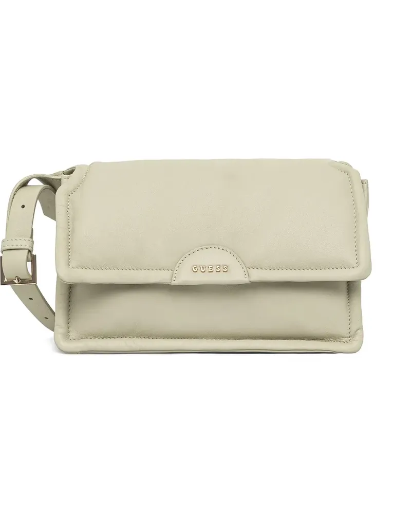 Guess Wattierte Satchel-Tasche mit Klappverschluss - Grün Grün