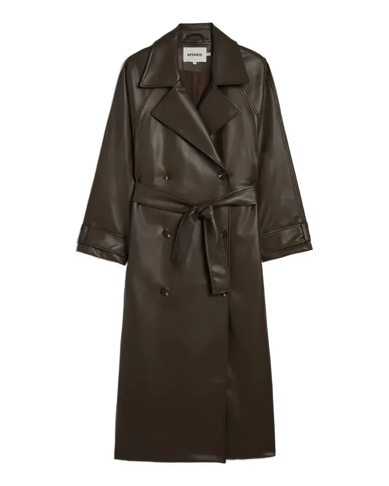APPARIS Lana belted trench coat - Braun Braun