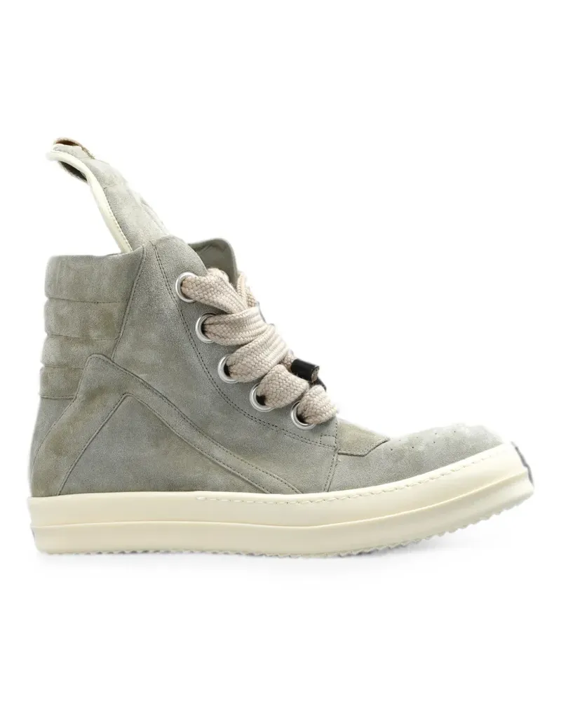 Rick Owens Jumbolace Geobasket Sneakers - Grau Grau