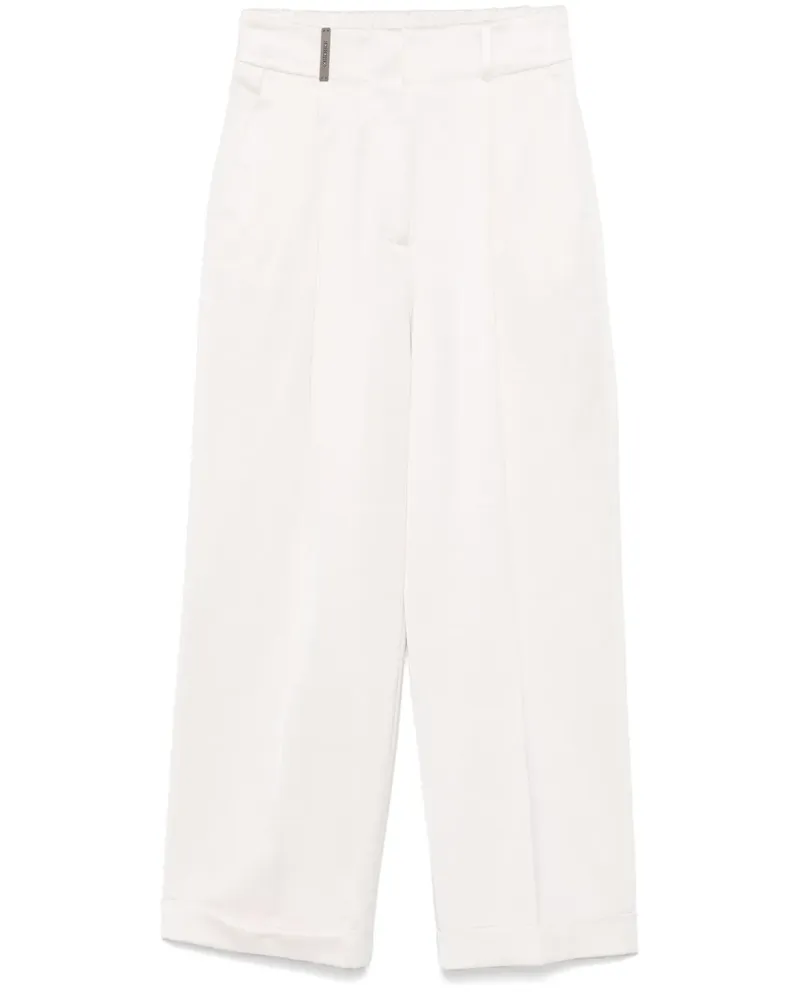 Peserico Hose aus Gabardine - Rosa Rosa