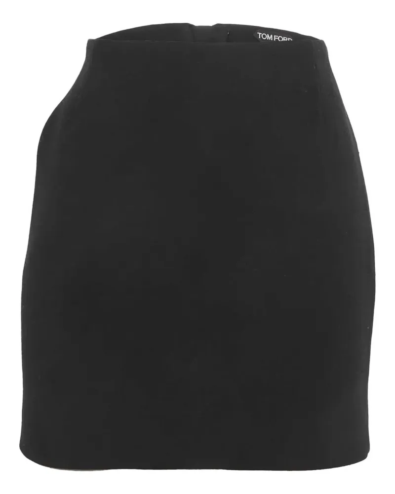 Tom Ford Minirock aus Wolle - Schwarz Schwarz