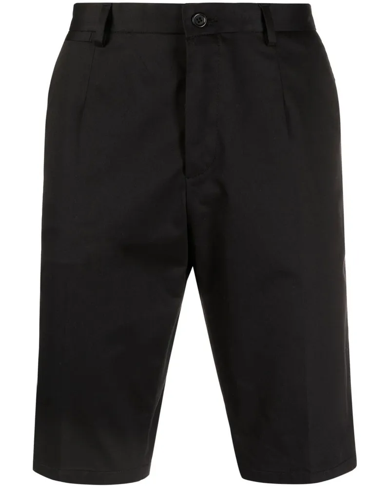 Dolce & Gabbana Knielange Shorts - Schwarz Schwarz