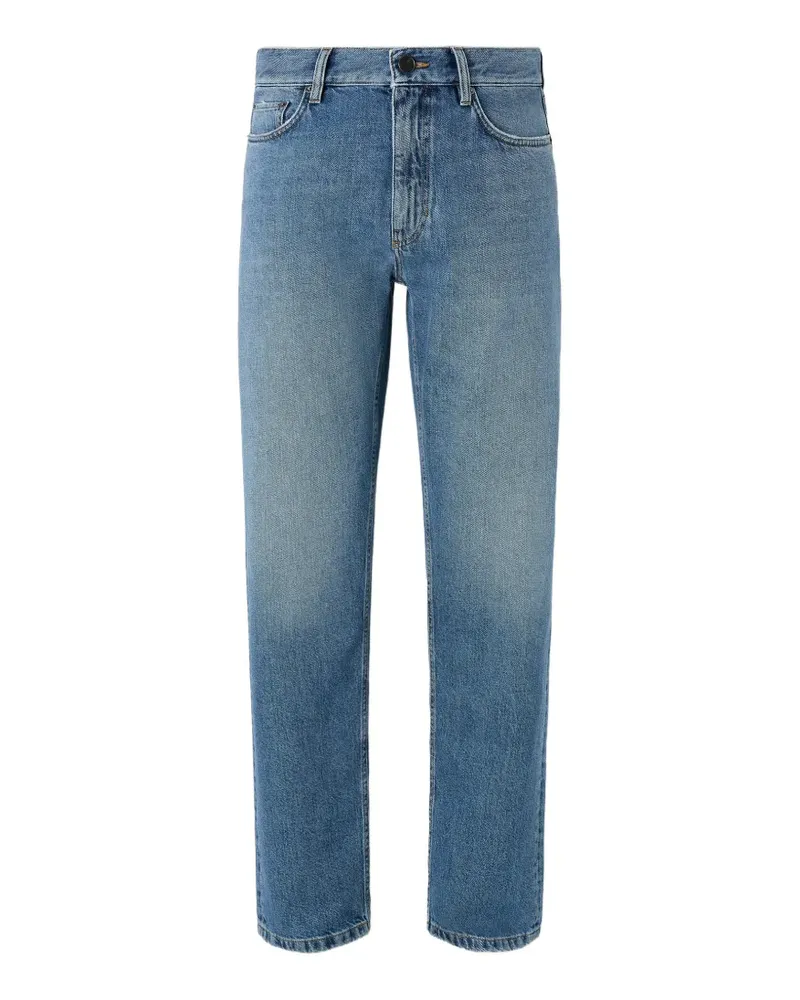 Ermenegildo Zegna blue cotton Roccia jeans - Blau Blau