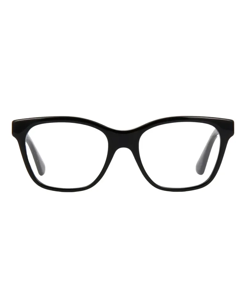Gucci Kristallverzierte Brille - Schwarz Schwarz