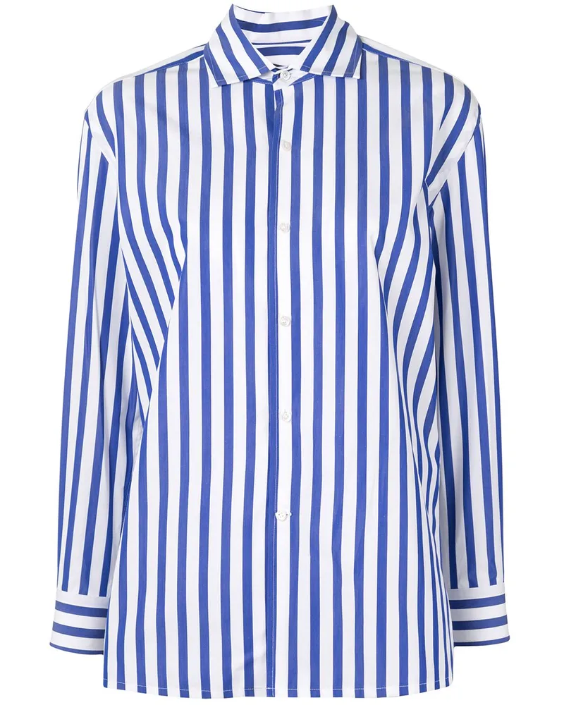 Ralph Lauren Hemd mit Nadelstreifen - Blau Blau